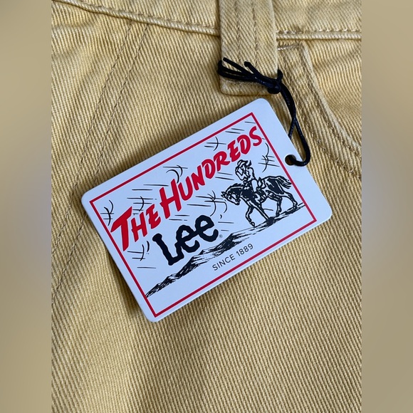 Lee Work Pants x The Hundreds 'Yellow' (size mens W34xL32) - Picture 8 of 15
